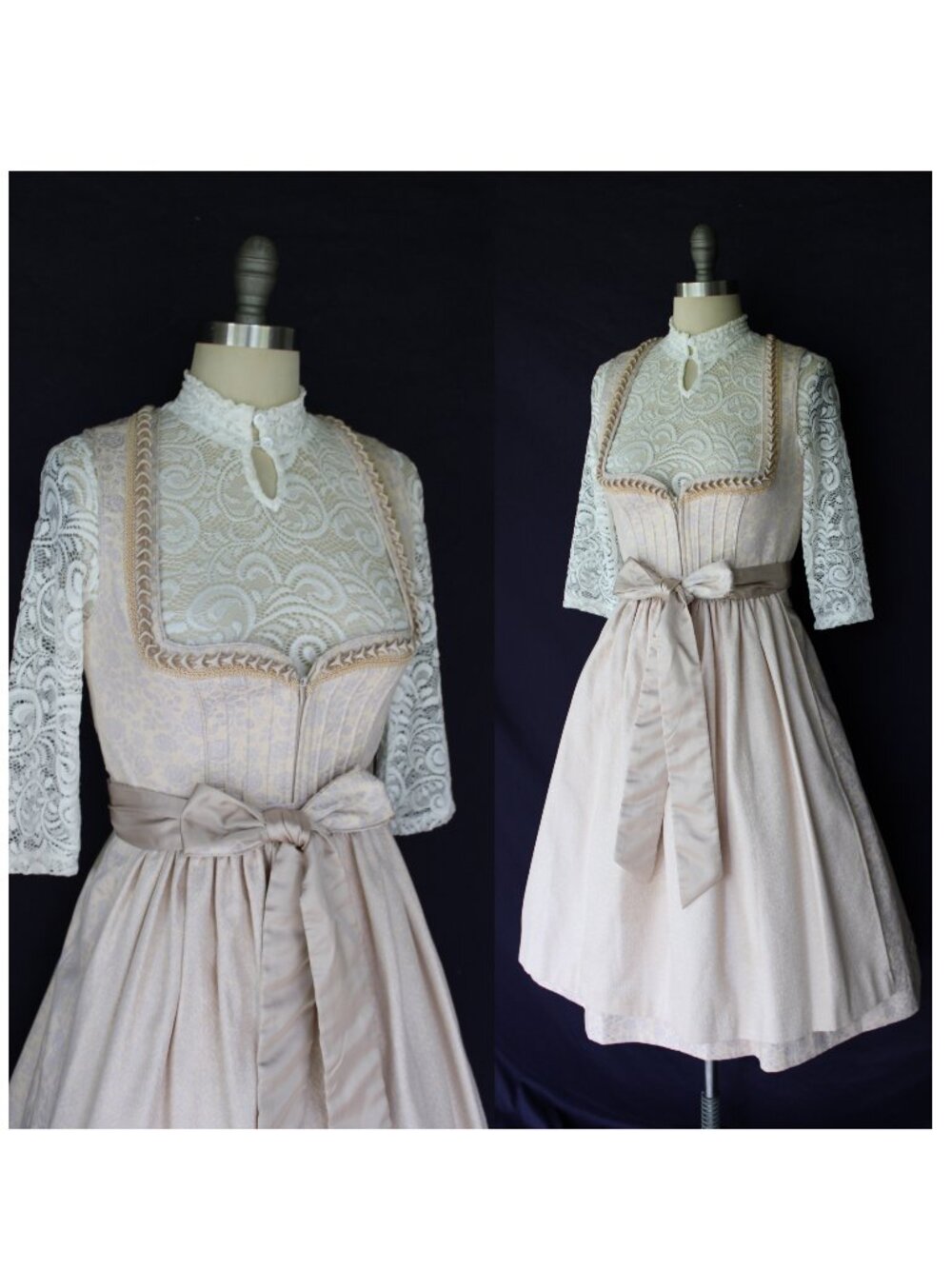 Julia Trentini October fest German Bavarian Dirndl corset dress Stockerpoint top